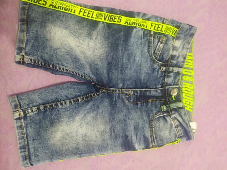 Kraťasy riflové, takko,116