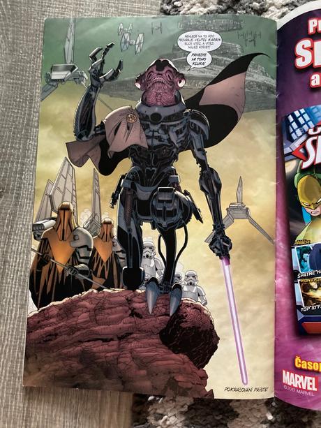 Star wars časopis a komiks, 