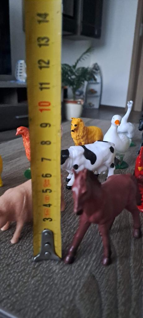 Zvieratká na farme, 12 ks, 