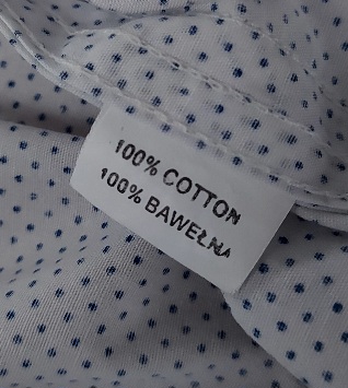 Elegantná bodkovaná slim fit košeľa, 40