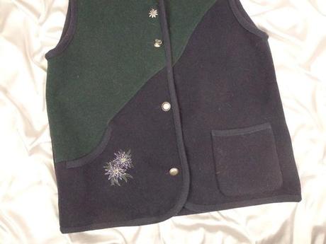 Luxusná vlnená vesta ku kroju, 44