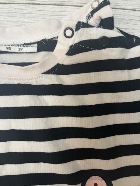 Moderný pásikavý dlhorukavovy top, coccodrillo,92
