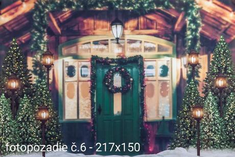 Fotopozadie vianočné, 