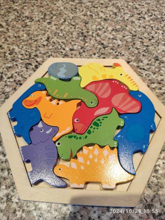 Skladačka dinosaury,