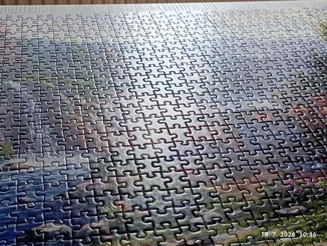 Puzzle vlak (s poštou),