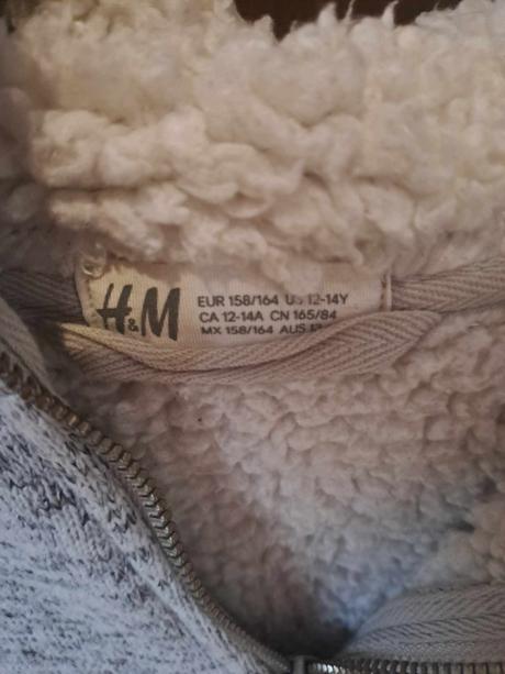 H&m mikina s barancekom 158/164 velkost , alebo s, h&m,158