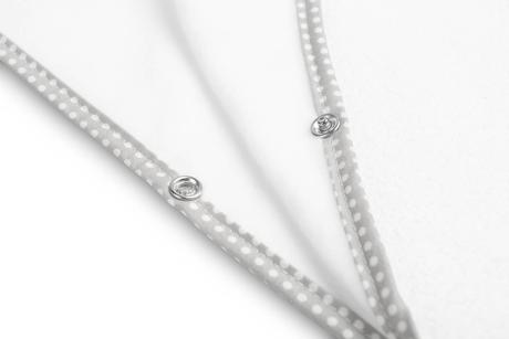 Sensillo pončo na kúpanie biele,