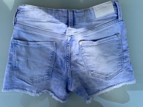 Dievčenské riflové kraťasy 140, h&m,140