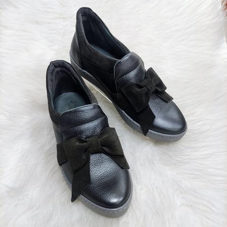 Dámske celokožené mokasíny 17 10558 z, 36 / 41