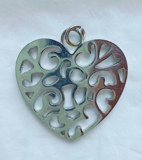 Prívesok do náhrdelníka - srdiečko,
