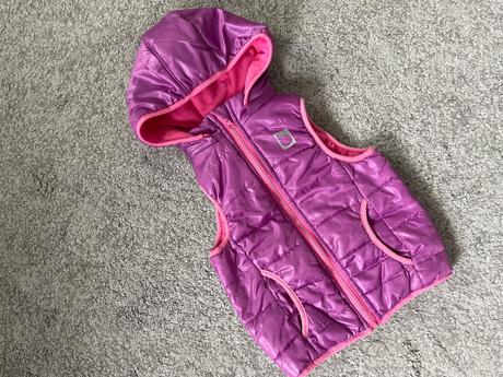 Bugga vesta prešívaná podšitá s kapucňou 110, 110