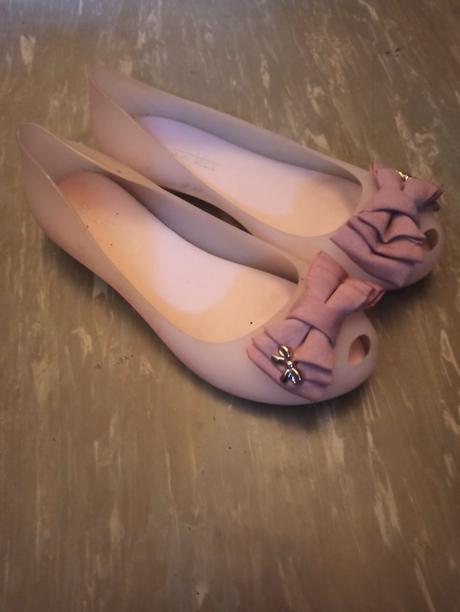 Gumené balerínky topánky, 37