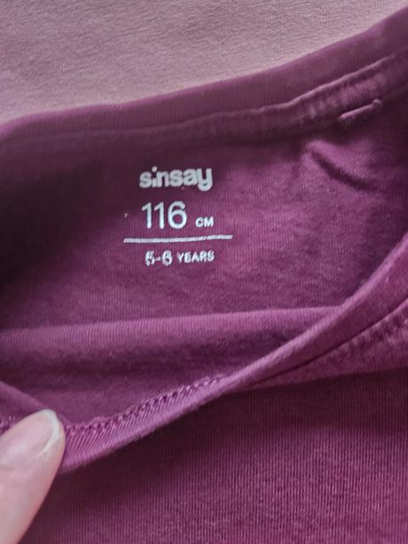 Tričká 3ks, sinsay,116