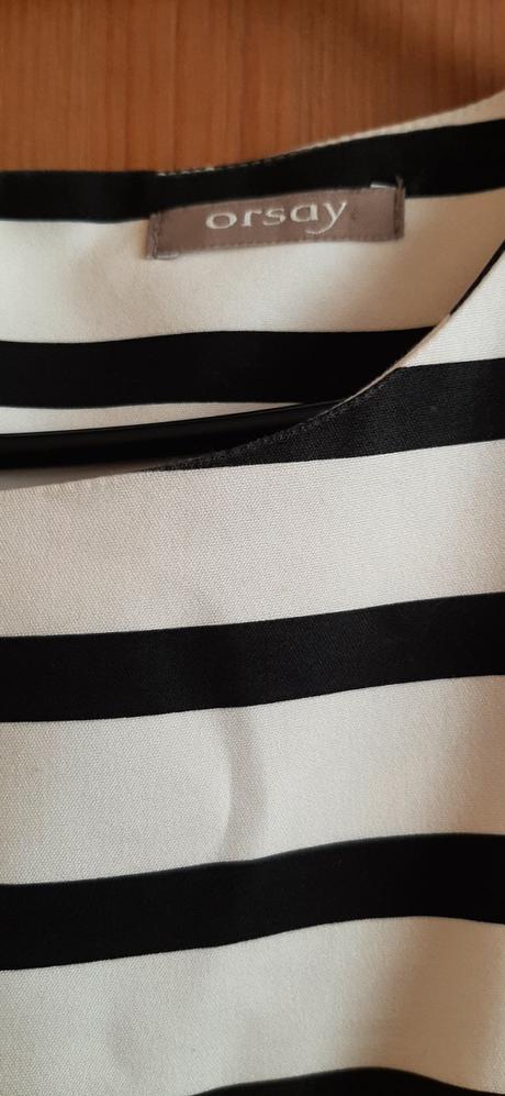 Čiernobiele šaty so spodničkou orsay, orsay,34