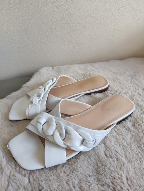 Dámske kožené šľapky, guess,39