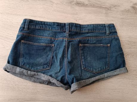 Krátke riflové nohavice, denim co,40