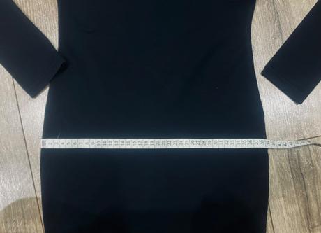 Čierne mini šaty xs/s, s