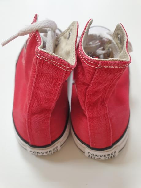Červené tenisky - converse all star, converse,30