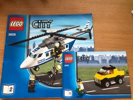 Lego 3658 - vrtuľník +auto, 