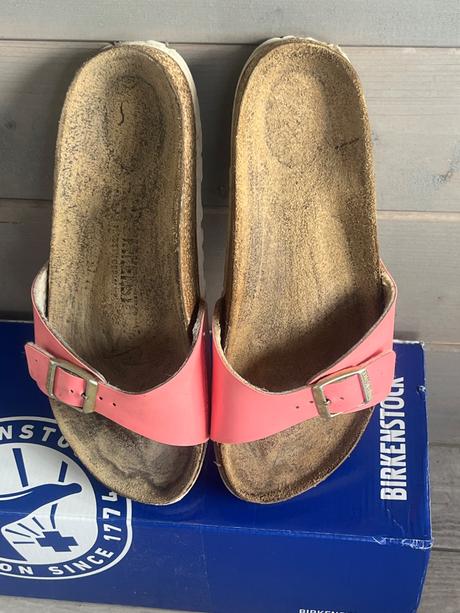 Koralové šľapky birkenstock (model madrid), 37