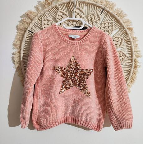 Fluffy svetrík, primark,122
