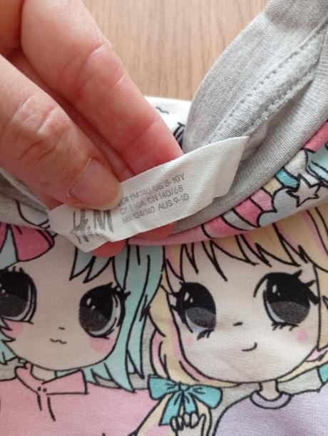 Dievčenská mikina, h&m,134