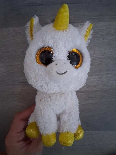 Plyšový jednorožec 15 cm, 