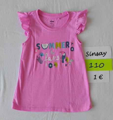 Tričká krátky rukáv, rôzne, sinsay,110