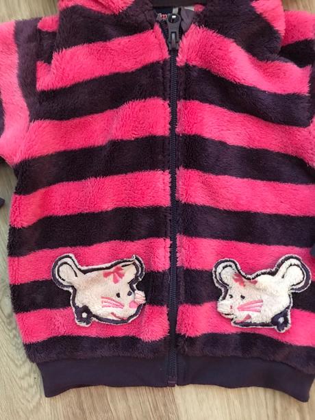 Mikina fleece pasik 1/2-2 roky, lupilu,92
