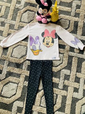 Suprava legíny a mikina zn.next top stav, next,122