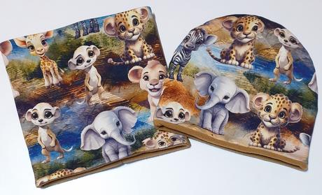 Zimný set, čiapka a nakrčník, 