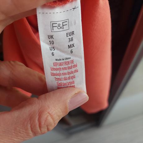 Košeľové šaty, f&f,38