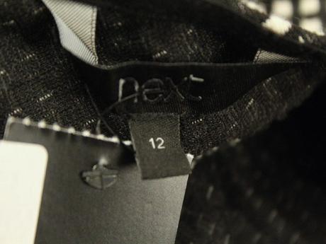 -štrukturované puzdrové šaty next veľ. 40, next,40