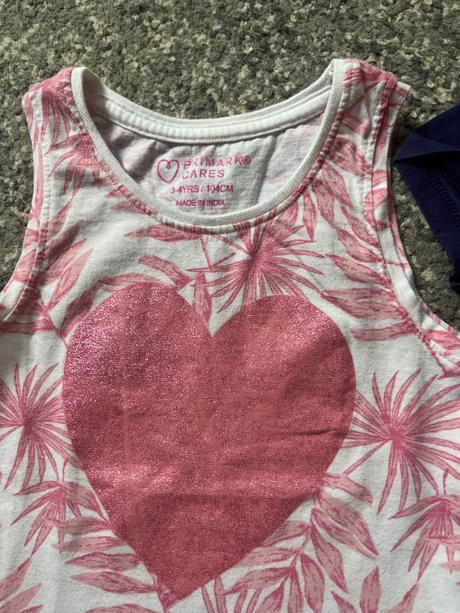 Mix tričiek primark 104, primark,104