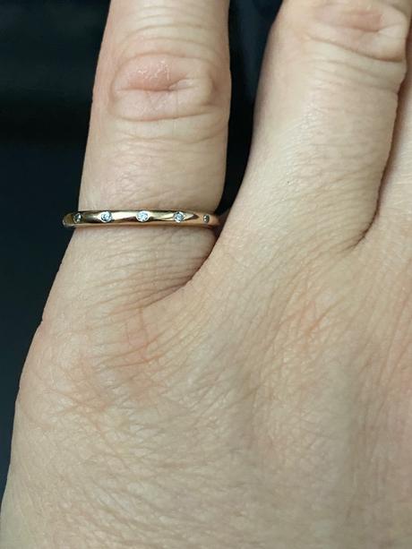 Pandora rosegold prsteň, pandora