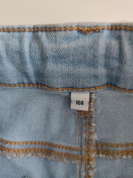 Dievčeské riflové šortky, denim,158