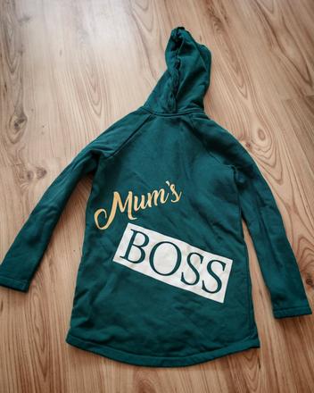 Mums boss style kids mikina, 128