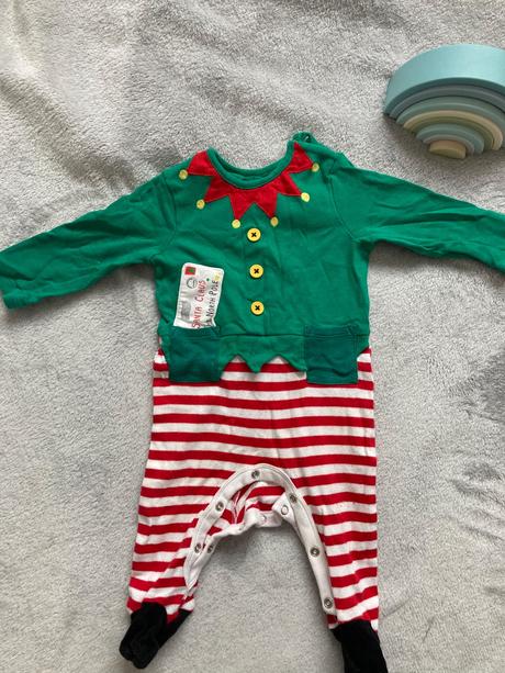 Pyžamo vianočný elf, 68