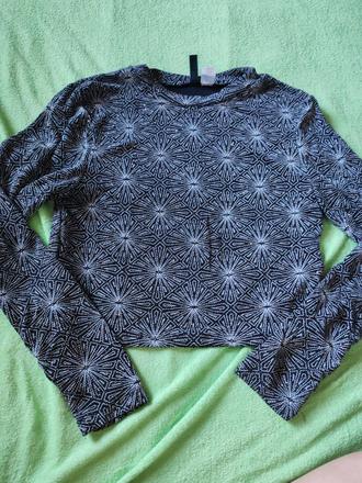 Crop tricko ligotave, m