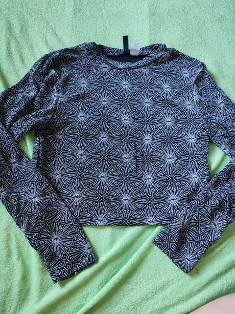 Crop tricko ligotave, m