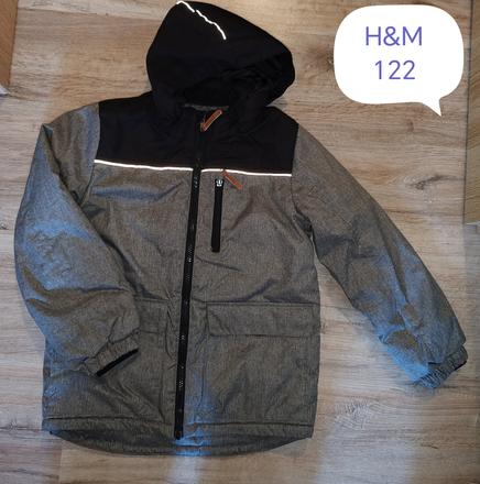Zimná bunda, h&m,122