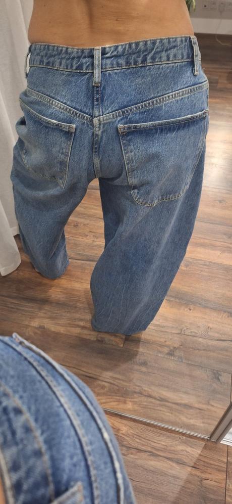 Široke rifle baggy zara vel 40/42, zara,40