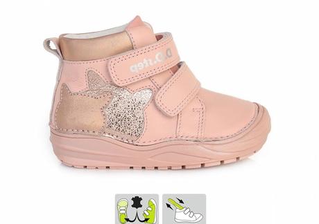 Detská celokožená obuv 21200964 b, d.d.step,20 / 24