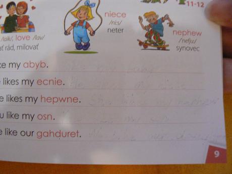 Angličtina farebné slovíčka, 