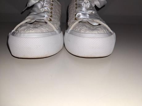 Biele madeirové tenisky, plátenky, espadrilky, zna, reserved,38