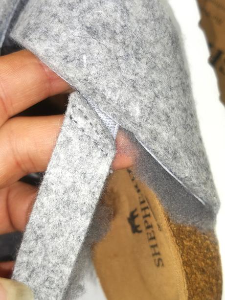 Shepherd - luxusné papučky s ovčou vlnou, 32