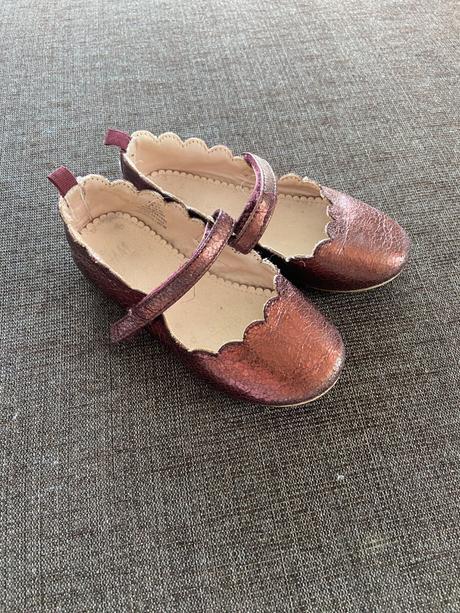 Balerínky s kovovým leskom, h&m,27