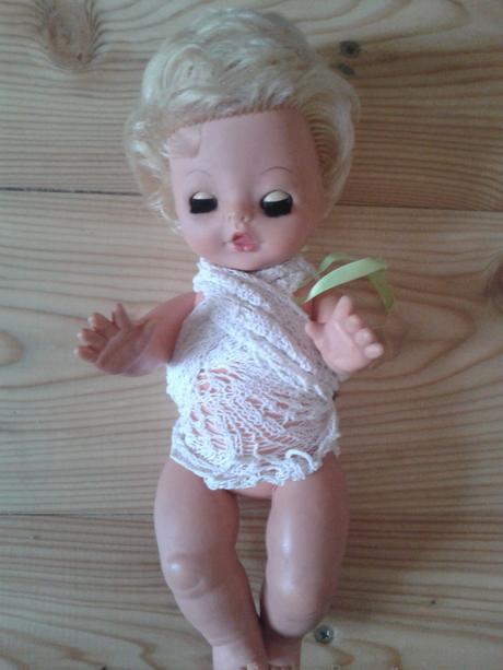 Retro babika výška cca 24 cm 4eur,