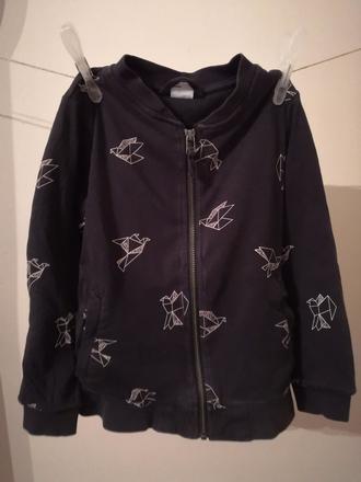 Mikina so vzorom, h&m,122