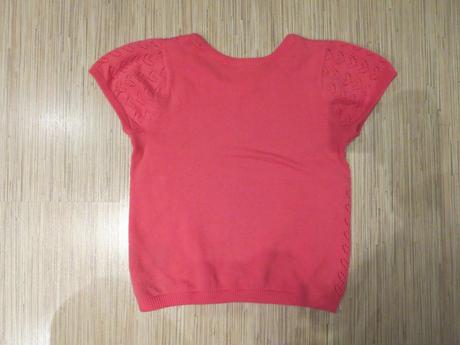 Srdiečkový top z biobavlny - h&m, veľ. 98/104, h&m,104